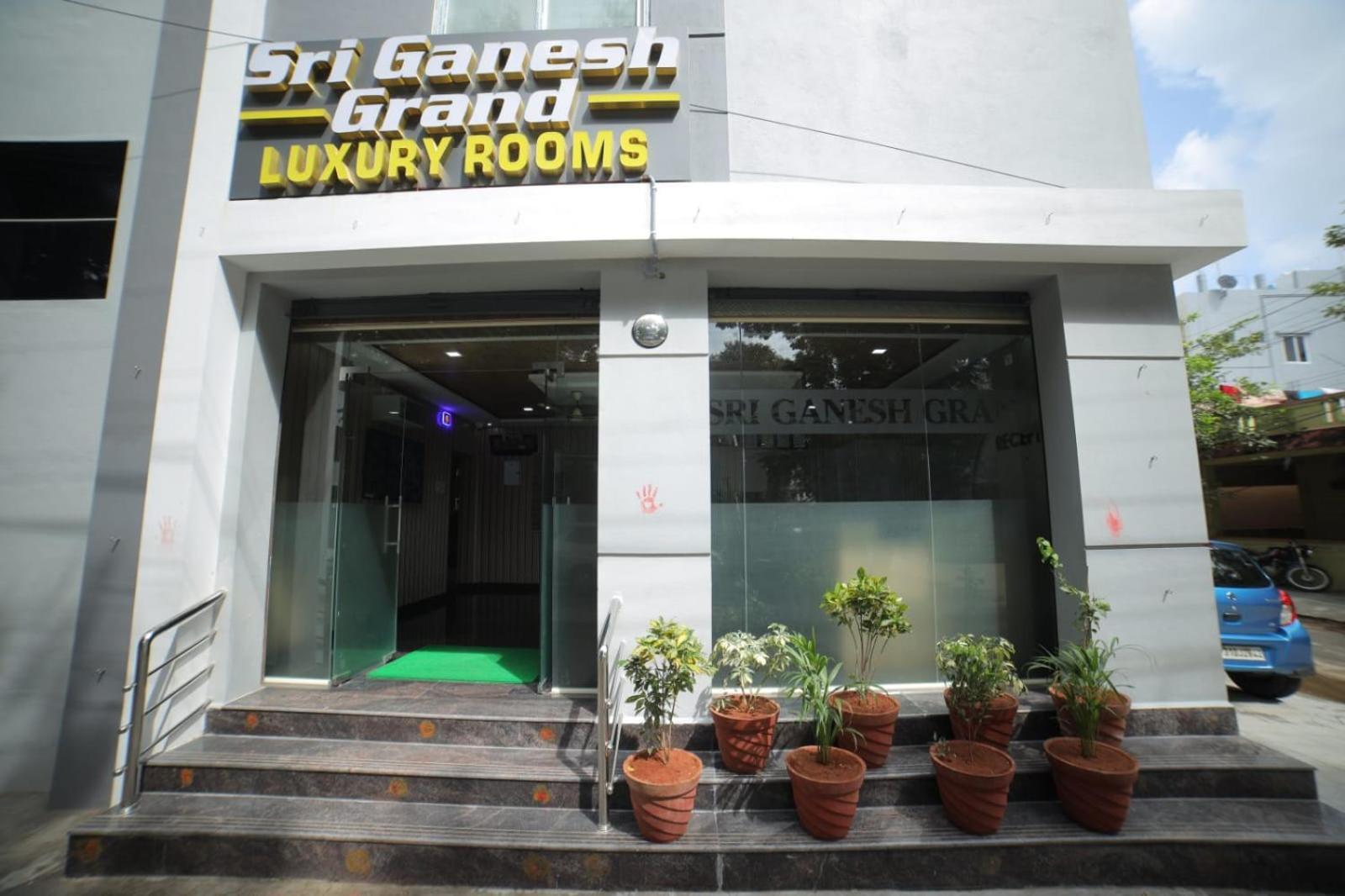 Sri Ganesh Grand Hotel Tirupati Eksteriør billede